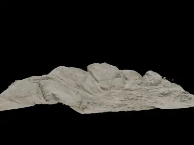 Mountain Rock 3D model