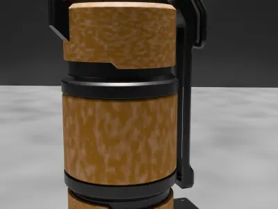 grenade 3D model 9