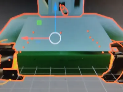 Tanck Low-poly 3D model