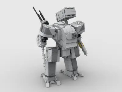 heavy exo fighter   3D model