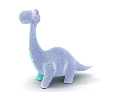 Playful Blue Dinosaur model pack Low-poly 3D model purchase