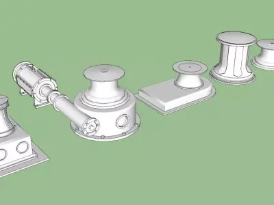 Steam Capstan 3D model