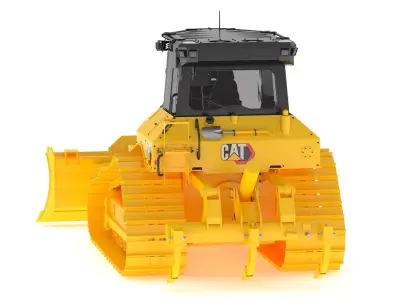 Medium Dozers D5 3D model