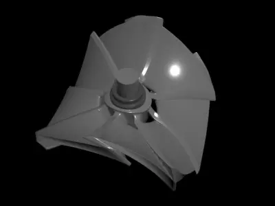 Z-Wavelet - Hollow Butterfly Prop - Concept Design 3D model