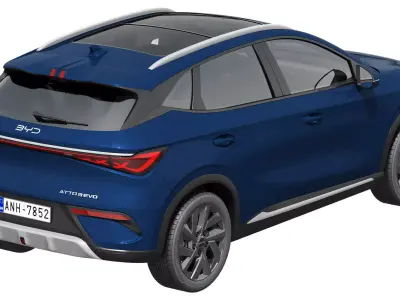 BYD Atto 3 Evo 2026 3D model