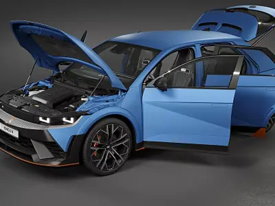 2025 Hyundai Ioniq 5 N 3D model