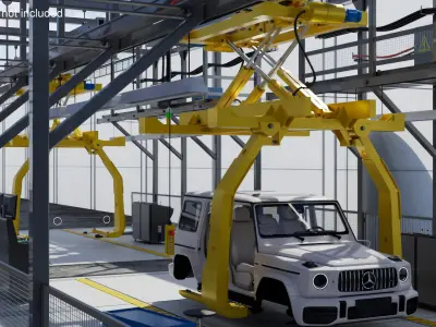  Automatic Vehicle Body Conveyor 