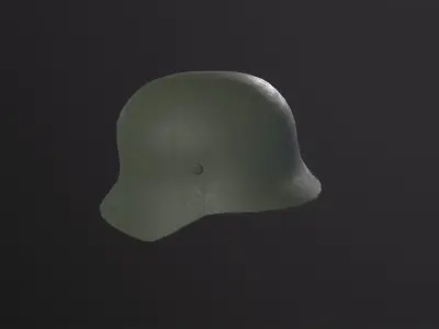 Stahlhelm german helmet 3D Model Low-poly 3D model