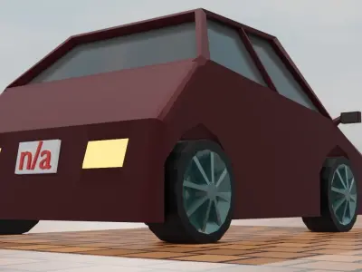 motor car Free 3D model