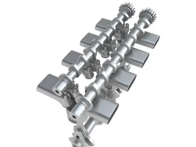 Engine work 3D model by tomb3d