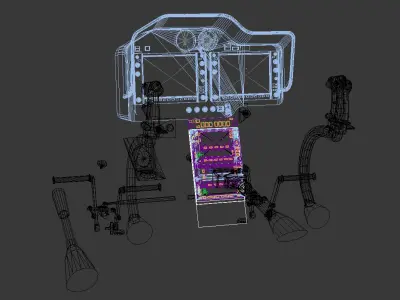 B407GXi 3D model