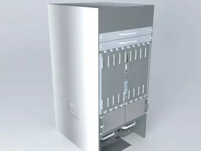 Cisco Cataylst 6509 E V chassis 3D model