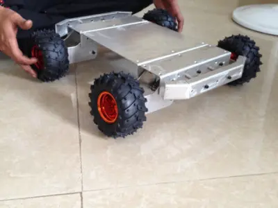 4WD Robot Bulding Free 3D model