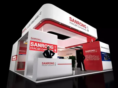 Exhibition - Area - 9X8-3DMAX2012-0117 3D model