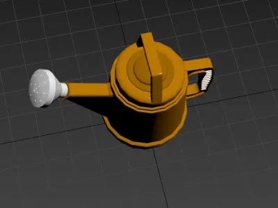 Water Can Free low-poly 3D model