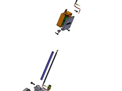 Fully automatic tool setting device 3D model