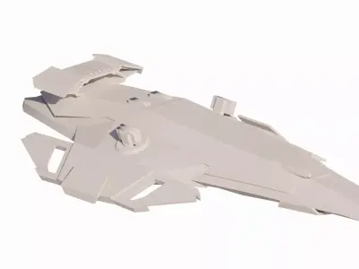 Spaceship-spacecraft-Ultra10 3D model