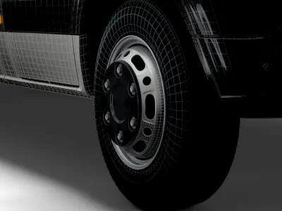 Mercedes Sprinter Cargo Van 2008 wheel 3D model