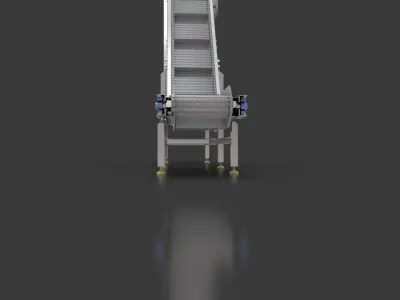 Food Conveyor 3D model