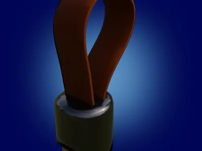 low poly hammer 3d model game ready Low-poly 3D model