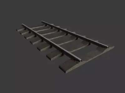 Rail 4M Low-poly 3D model