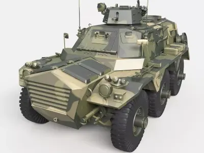 Alvis F603 Saracen 3D print model
