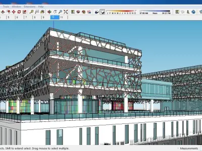 Sketchup Museum 124 3D model