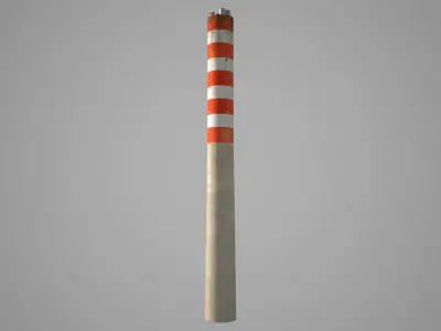Industrial chimney - 01 3D model