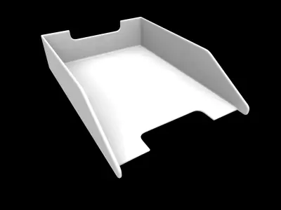 paper tray 3D model