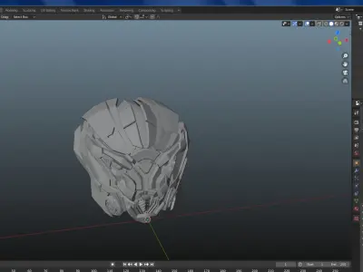 LongHaul Head 3D print model