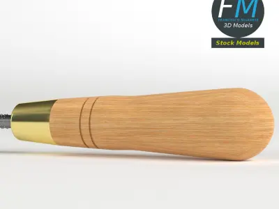 Round rasp 3D model