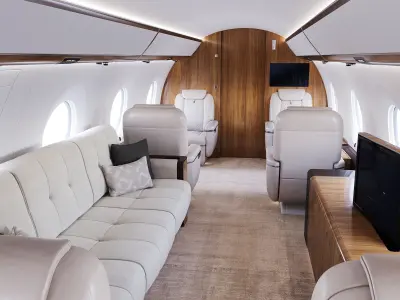 Privat Jet Interior 3D model