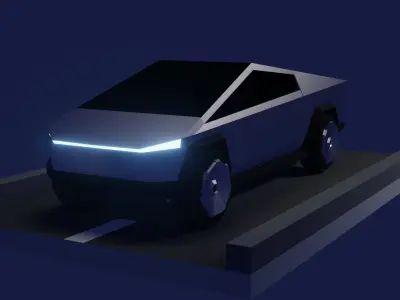 Tesla Cybertruck 3D Model Free 3D model by parsifa1