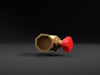 Valve Pack Low-poly 3D model