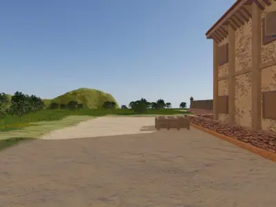 Ancient Mountain Village 3D model purchase