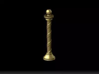 Antique Columns Aquarium Decor 3D print model