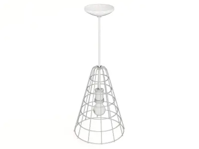 Vintage lamp 04 3D model