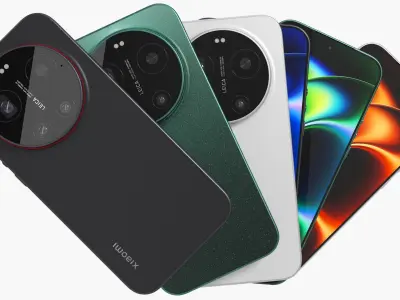 Xiaomi 17 Ultra 5G All Colors 3D model