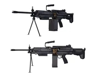 KMG762   machine gun 3D model
