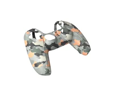 PlayStation 5 Controller cover case console 3D model
