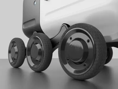 Delivery Robot 3D model