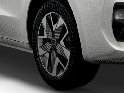 Nissan Townstar Van L2 2022 wheel 3D model