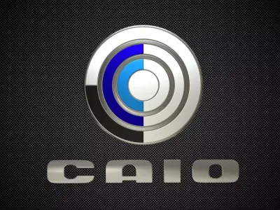 caio logo 3D model