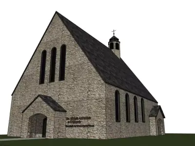 Michael Angelo Church in Krolikow 3D model