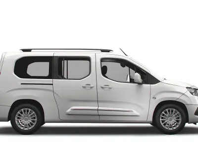 Toyota ProAce City Verso XL 2022 3D model