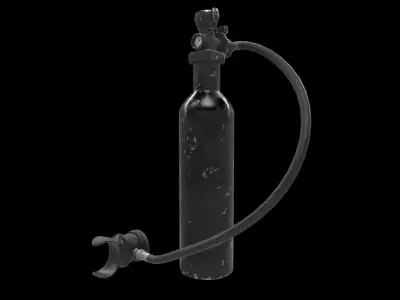 diving tank 3D model