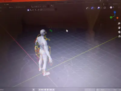 male rigged character for sultan Free 3D model