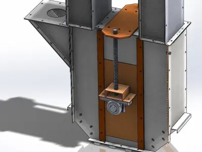 Bucket elevator 50t 3D model