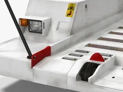 Rigged Airport Vehicles Collection1 3D model