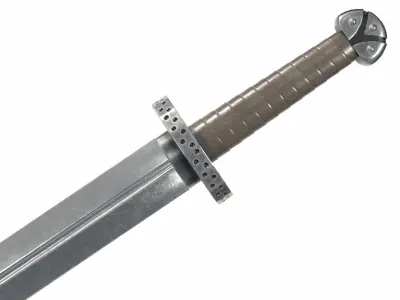 Sword 01 3D model buy